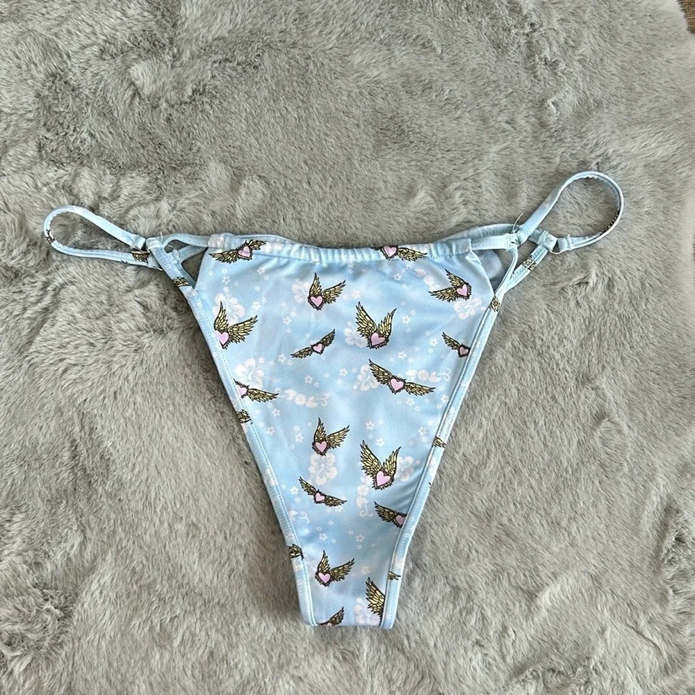Frankie’s Bikinis X Victoria’s Secret Yara Bikini Bottom Charm Cut Out size XL